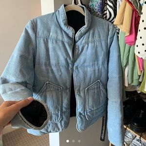 Gabriela Hearst Wilfred Reversible Jean Jacket